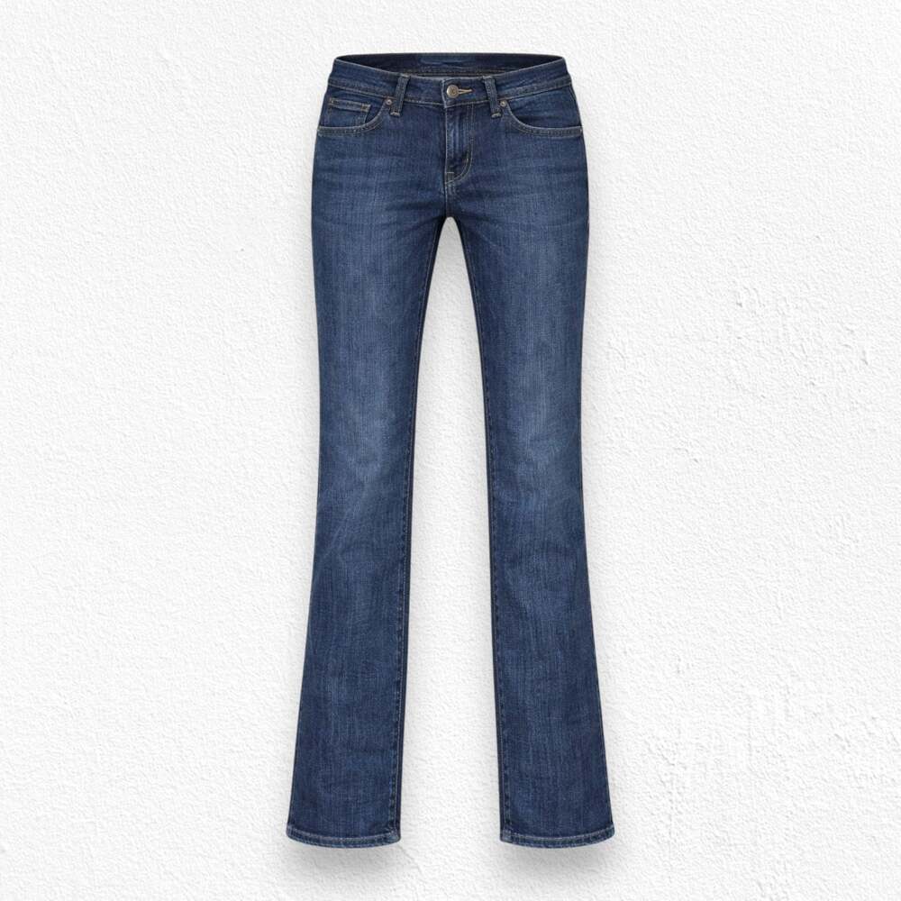 Citizens of Humanity Ava Dark Wash Low Rise Straight Leg Y2K Jeans Size 28